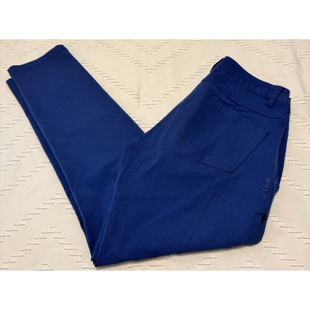 BYLT Everyday Pants 2.0 Slim Fit Men’s 33 Light Blue Stretch Chino Casual Golf